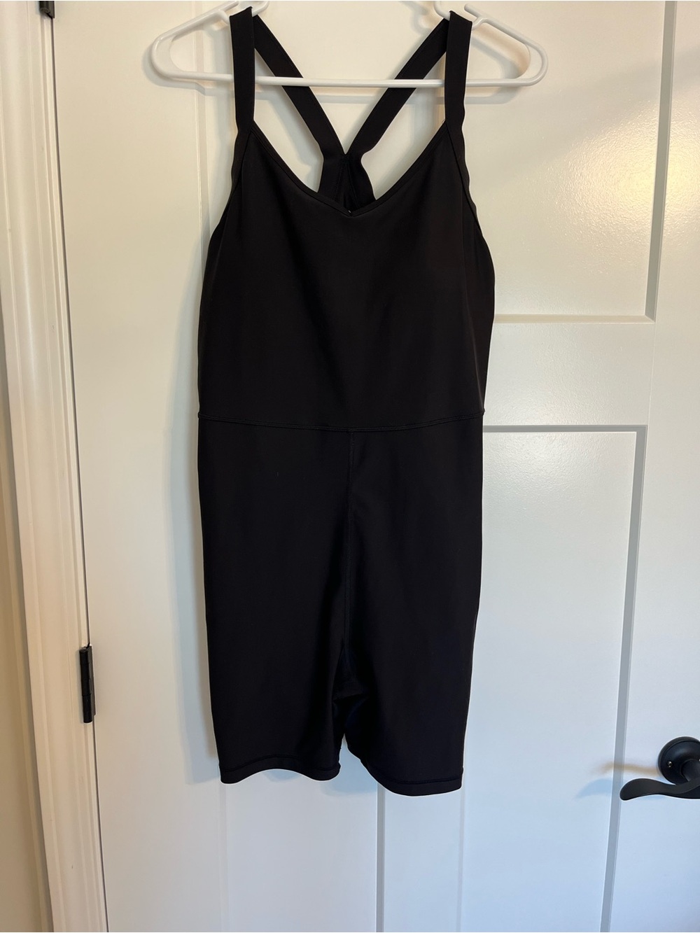 Old Navy PowerSuit Jumpsuit Biker Short Bodysuit Romper (L)